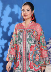 Working Women By Schick Digital Printed Lawn 2 Piece Unstitched Suit SDH25WW DP-08